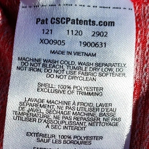 Columbia Red & White Tee Shirt XL - Picture 13 of 14